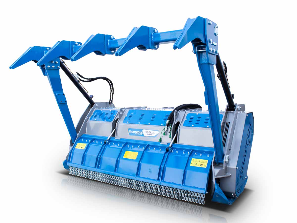 THOON SHARK 230 | Graecus | Δασικός καταστροφέας για τρακτέρ 