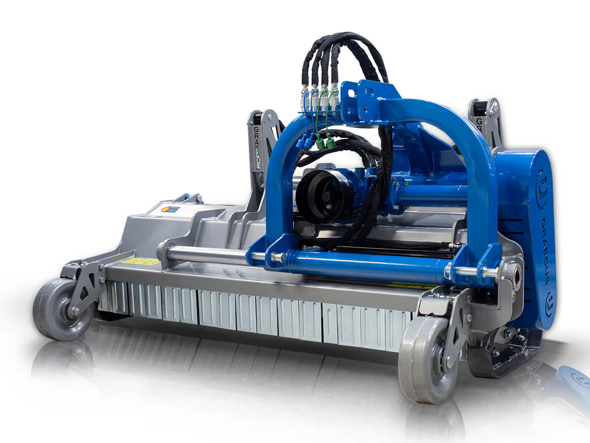 CERBERUS OPEN 240 | Graecus | Καταστροφέας βαρέως τύπου με ανοιγόμενο θόλο και υδραυλική μετατόπιση 