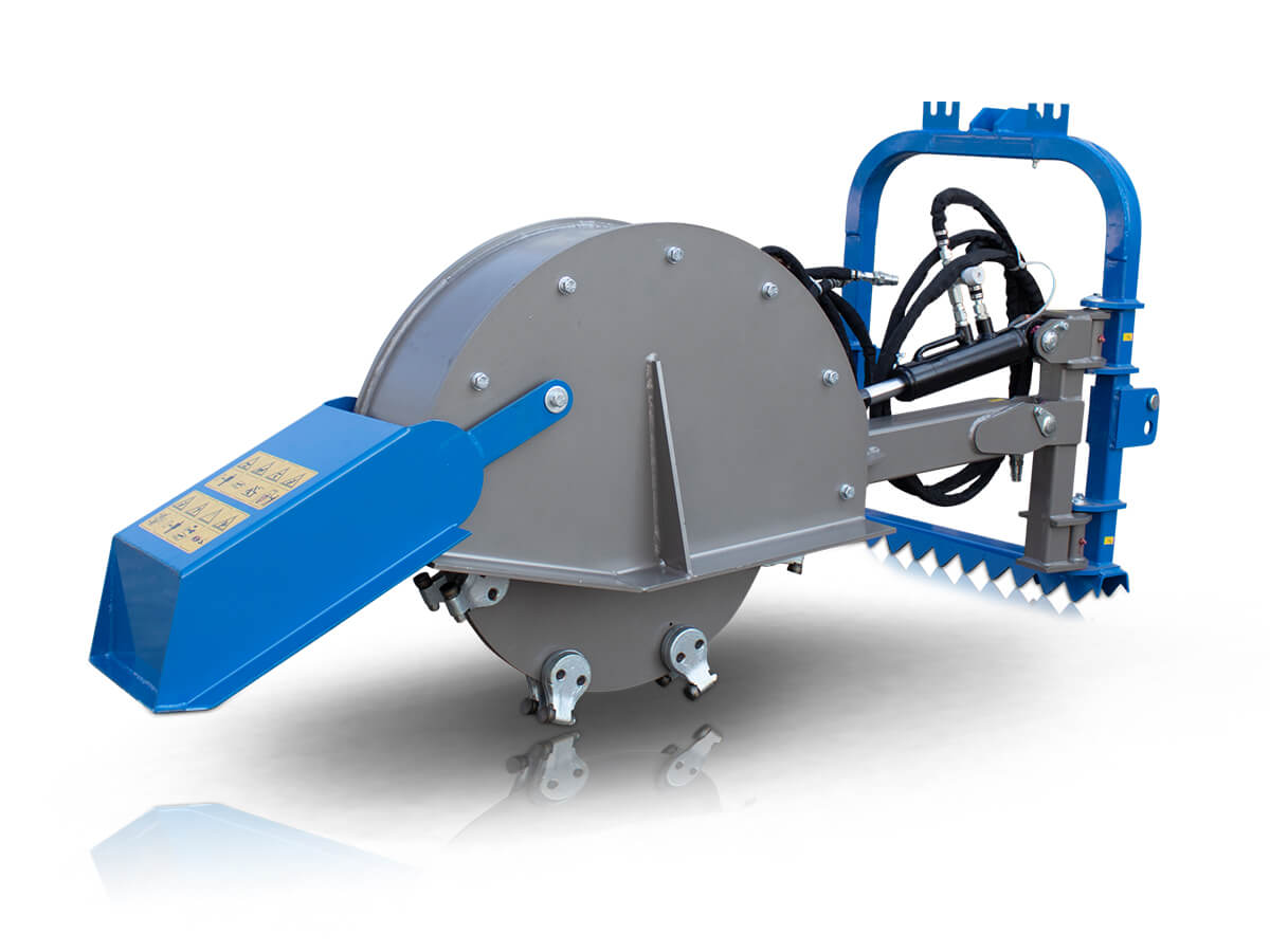 VGALTIS 61S | Graecus | Καταστροφέας κορμών με υδραυλική ανύψωση και περιστροφή 