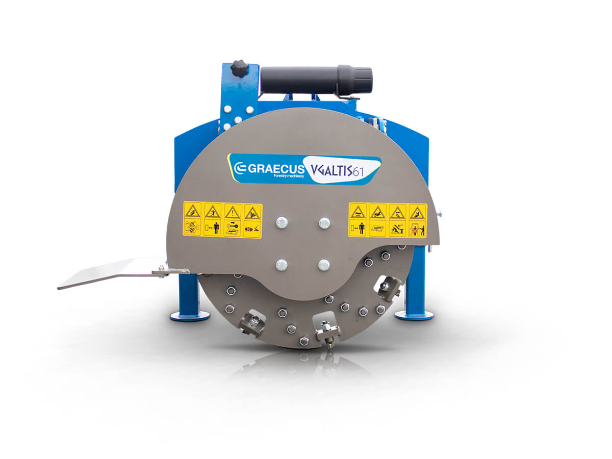 VGALTIS 61 | Graecus | Καταστροφέας κορμών για τρακτέρ 