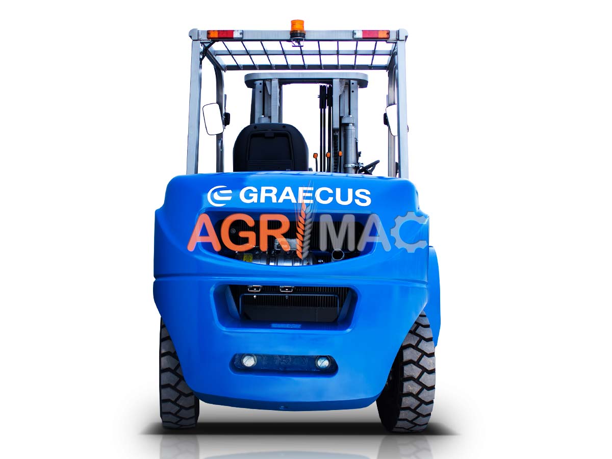 FD80V | Graecus | Κλάρκ 8.0Τ STAGE V diesel | Duplex 3000mm | υδραυλική πλάγια μετατόπιση | πιρούνια 1220mm