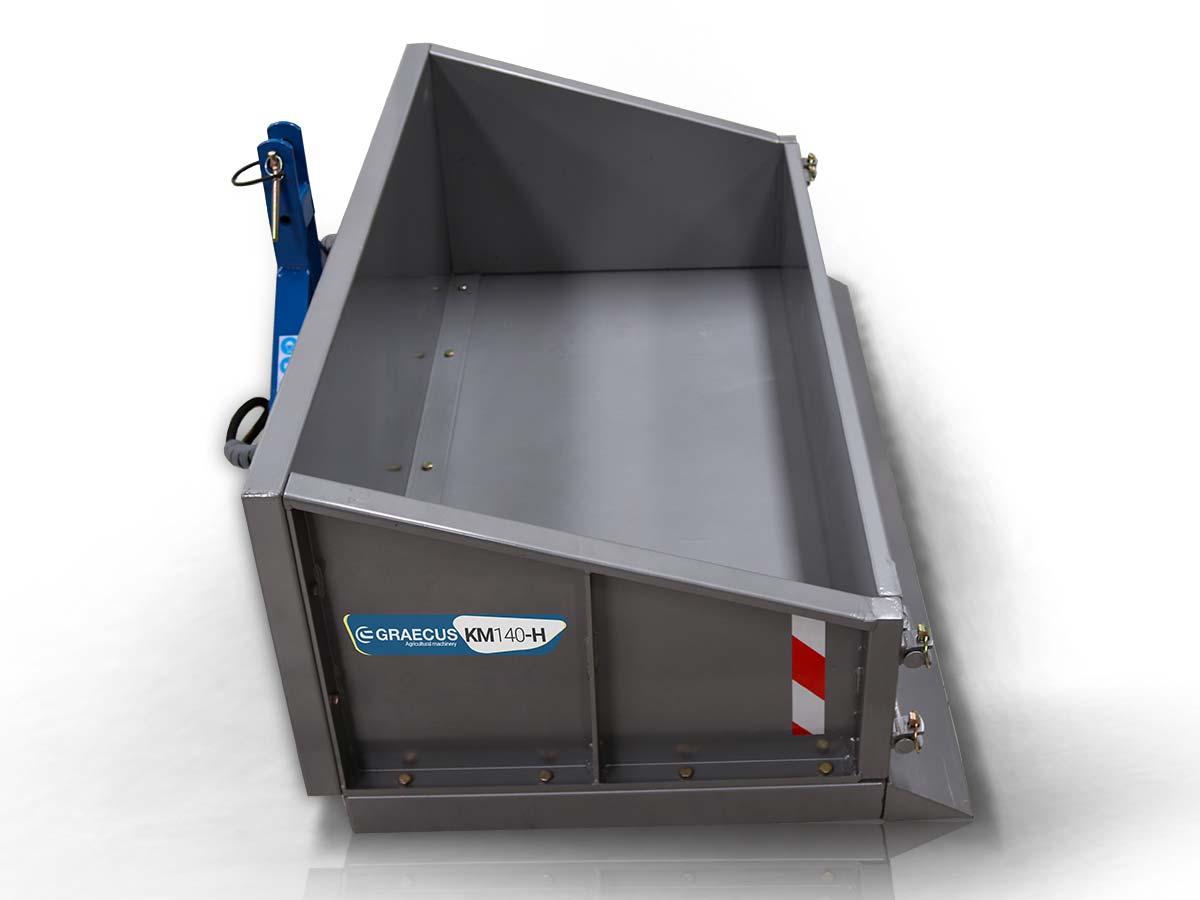 KM140-H | Graecus | Σέσουλα αναρτώμενη με υδραυλική ανατροπή ενισχυμένη 