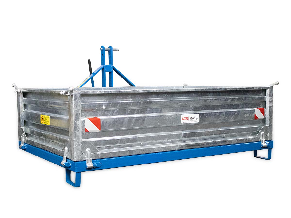 CM180-H | Αναρτώμενο κουτί μεταφοράς 1800mm με υδραυλική ανατροπή