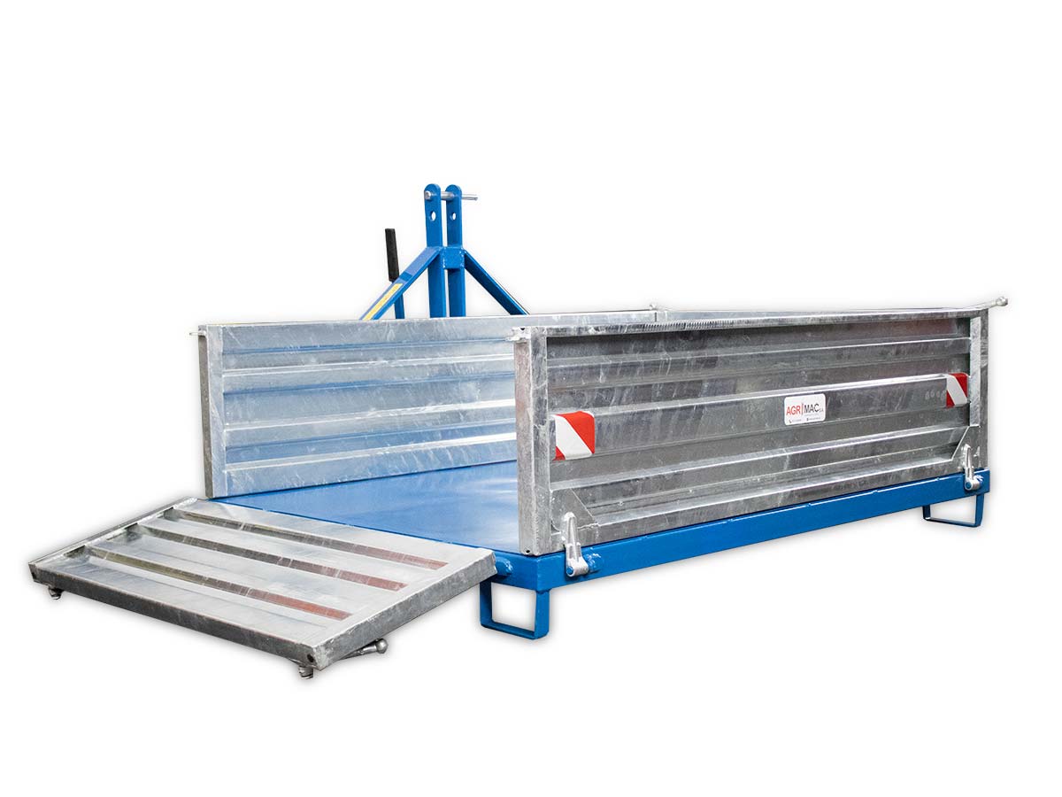 CM140-H | Graecus | Αναρτώμενο κουτί μεταφοράς 1400mm με υδραυλική ανατροπή