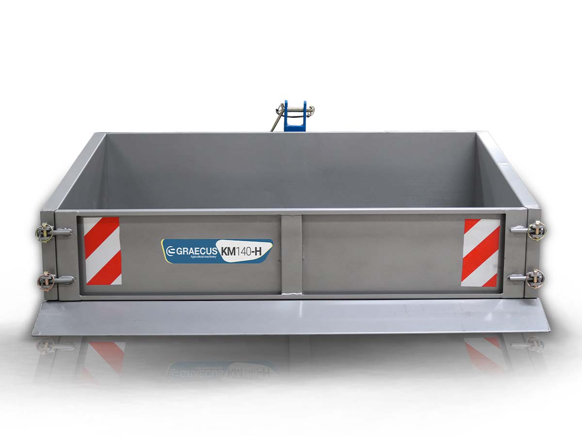 KM140-H | Graecus | Σέσουλα αναρτώμενη με υδραυλική ανατροπή ενισχυμένη 