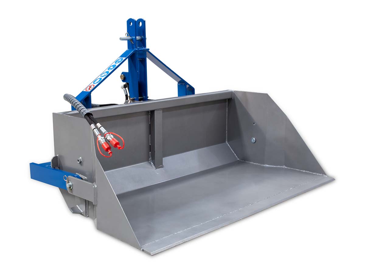 BM160-H | Graecus | Κουβάς μεταφοράς αναρτώμενος με υδραυλική ανατροπή 