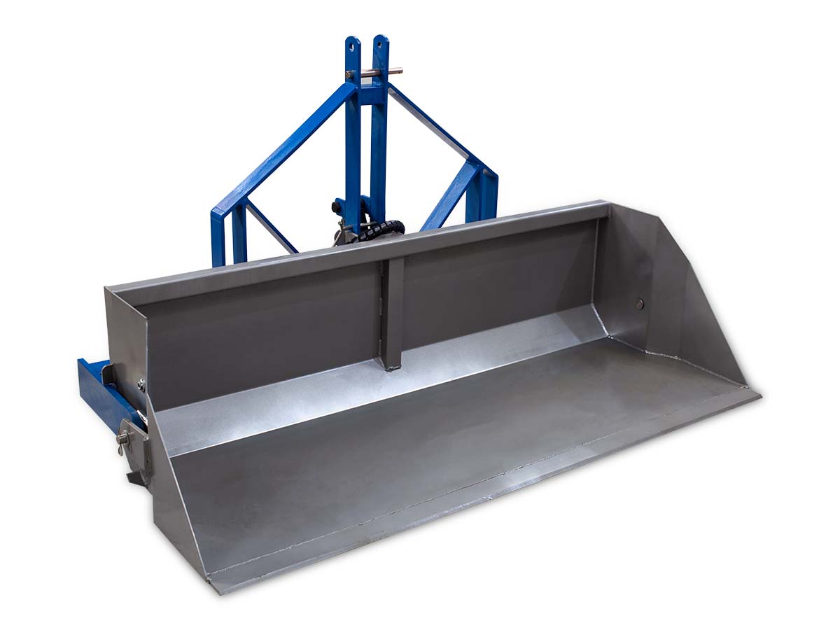 BM180-H | Graecus | Κουβάς μεταφοράς αναρτώμενος με υδραυλική ανατροπή 