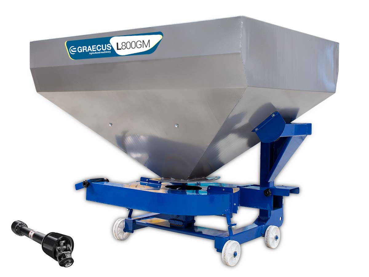 L800GM | Graecus | Λιπασματοδιανομέας με διπλή γραμμική 