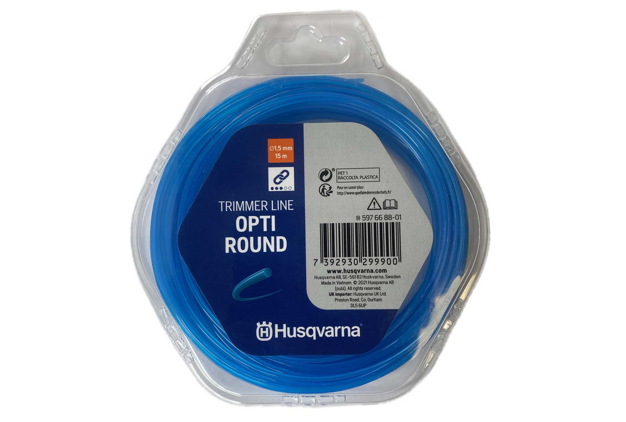Opti Round | Husqvarna | Μεσινέζα 1.5mm X 15m