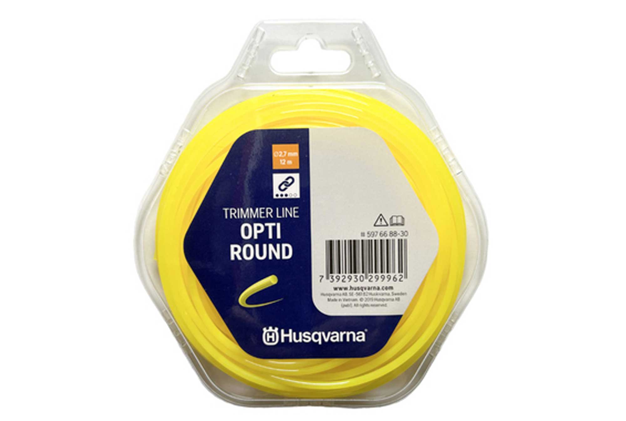 Opti Round | Husqvarna | Μεσινέζα 2.7mm X 12m