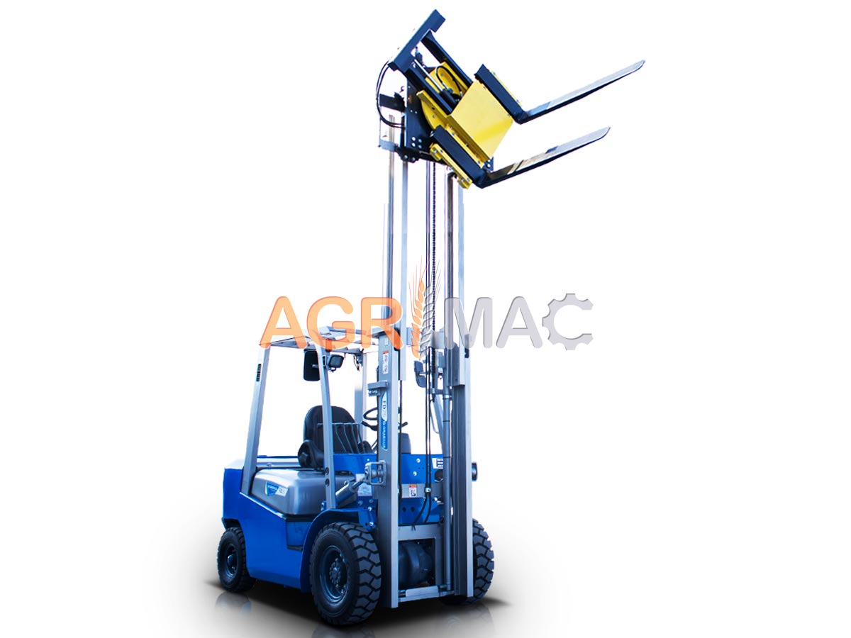 FD25V-ROTATOR20H (ΡΙΚ) | Graecus | Κλάρκ 2.5Τ STAGE V diesel | Duplex 3000mm | περιστροφή στον ιστό | υδραυλική πλάγια μετατόπιση | πιρούνια 1220mm