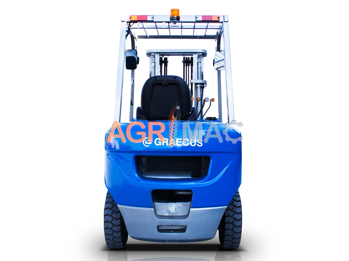 FD25V-ROTATOR20H (ΡΙΚ) | Graecus | Κλάρκ 2.5Τ STAGE V diesel | Duplex 3000mm | περιστροφή στον ιστό | υδραυλική πλάγια μετατόπιση | πιρούνια 1220mm