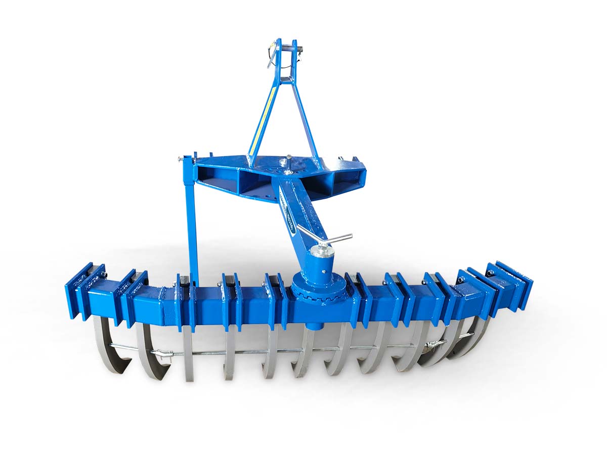 YBS180 | Graecus | Πετροσυλλέκτης για τρακτέρ, με Hardox 450 σταβάρια και 360º περιστροφή 