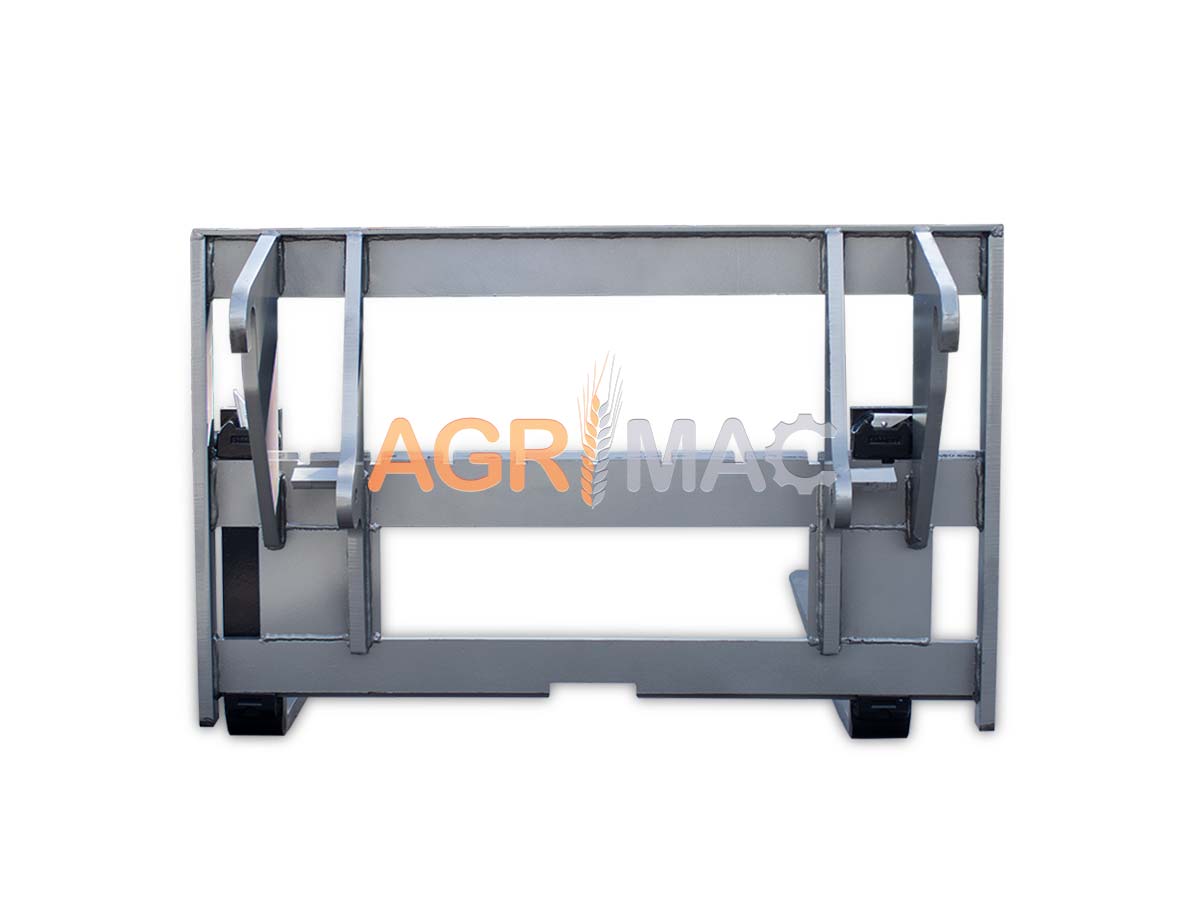 EHF1600 | Graecus | Πιρούνια κλαρκ 1600kg με ρύθμιση θέσης, Eurohitch για σύνδεση σε φορτωτή, διαβολάκι, τρακτέρ με φορτωτή 