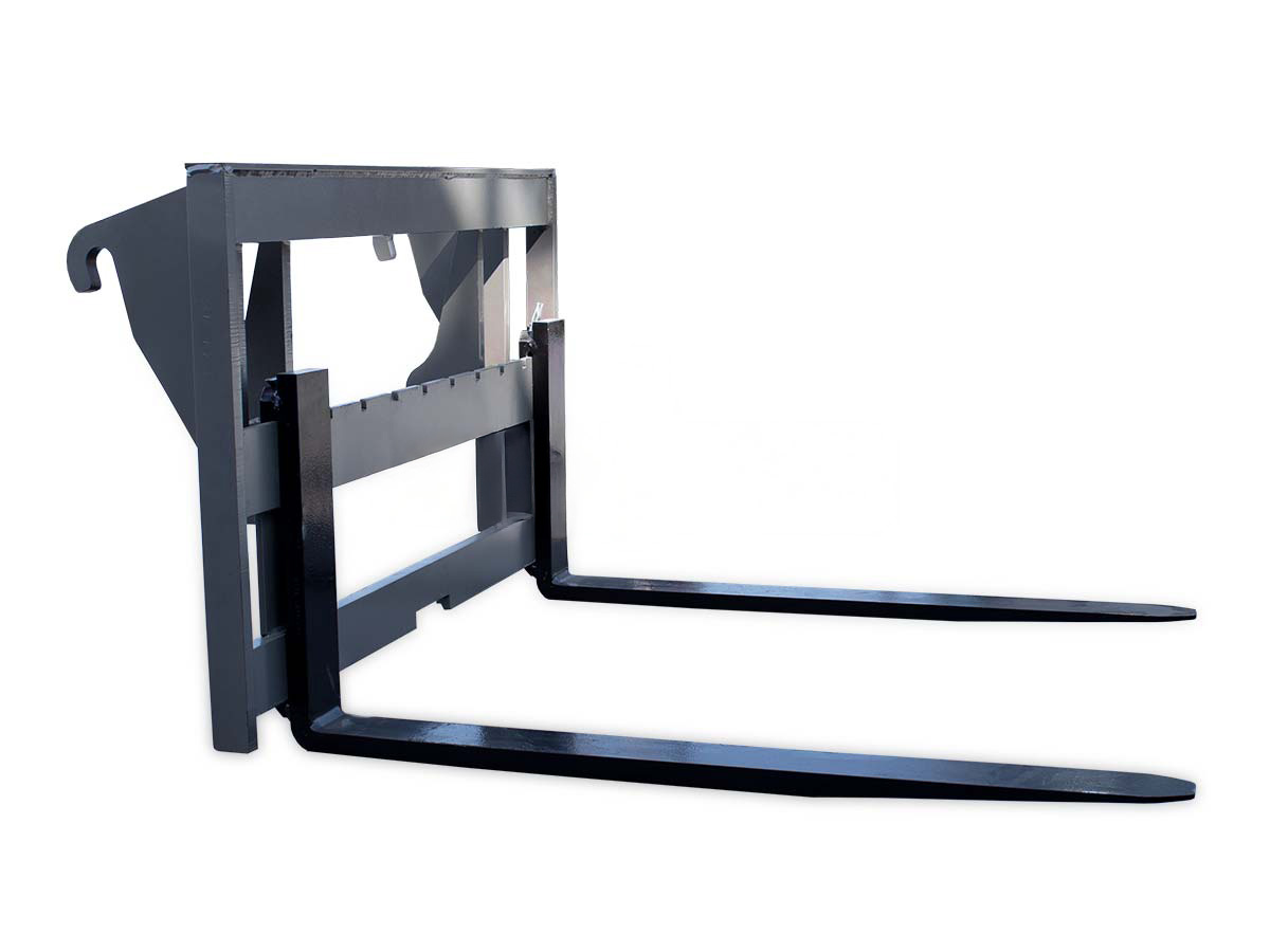 EHF1600 | Graecus | Πιρούνια κλαρκ 1600kg με ρύθμιση θέσης, Eurohitch για σύνδεση σε φορτωτή, διαβολάκι, τρακτέρ με φορτωτή 