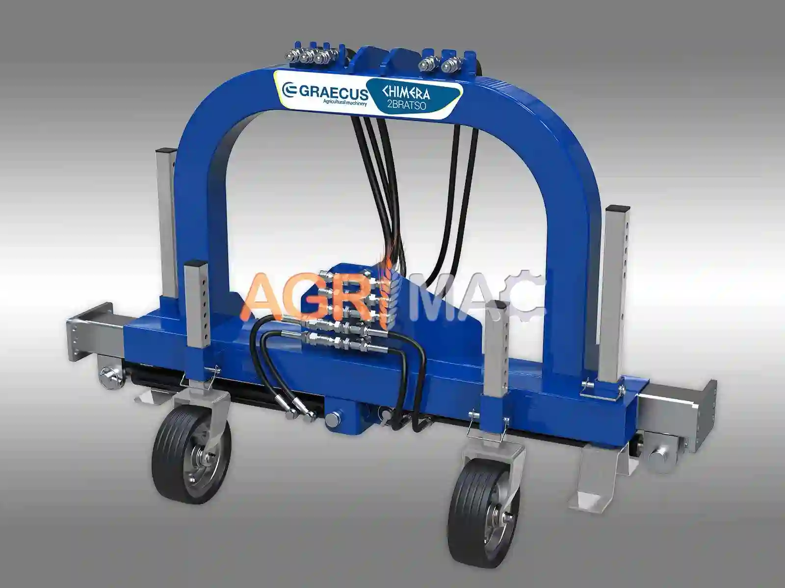 CHIMERA BRATSO DH120 | Graecus | Πολυμηχάνημα με 2 υδραυλικά πτυσσόμενα μπράτσα 