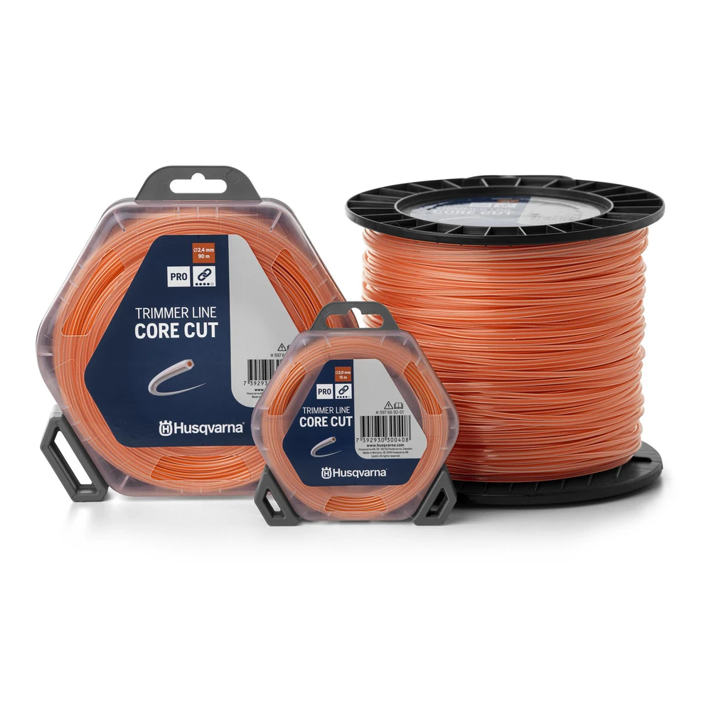 Husqvarna | Μεσινέζα CoreCut 4,0 mm x 80 m Πορτοκαλί