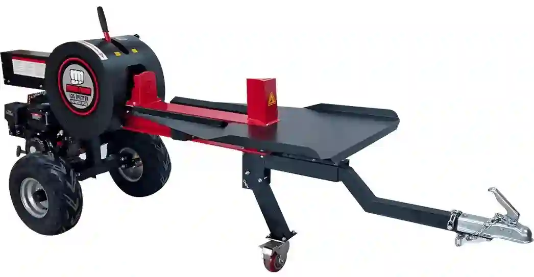 Kinetic \ Lianlong | Σχίστης κορμών βενζινοκίνητος (34 Ton) οριζόντιος με μίζα