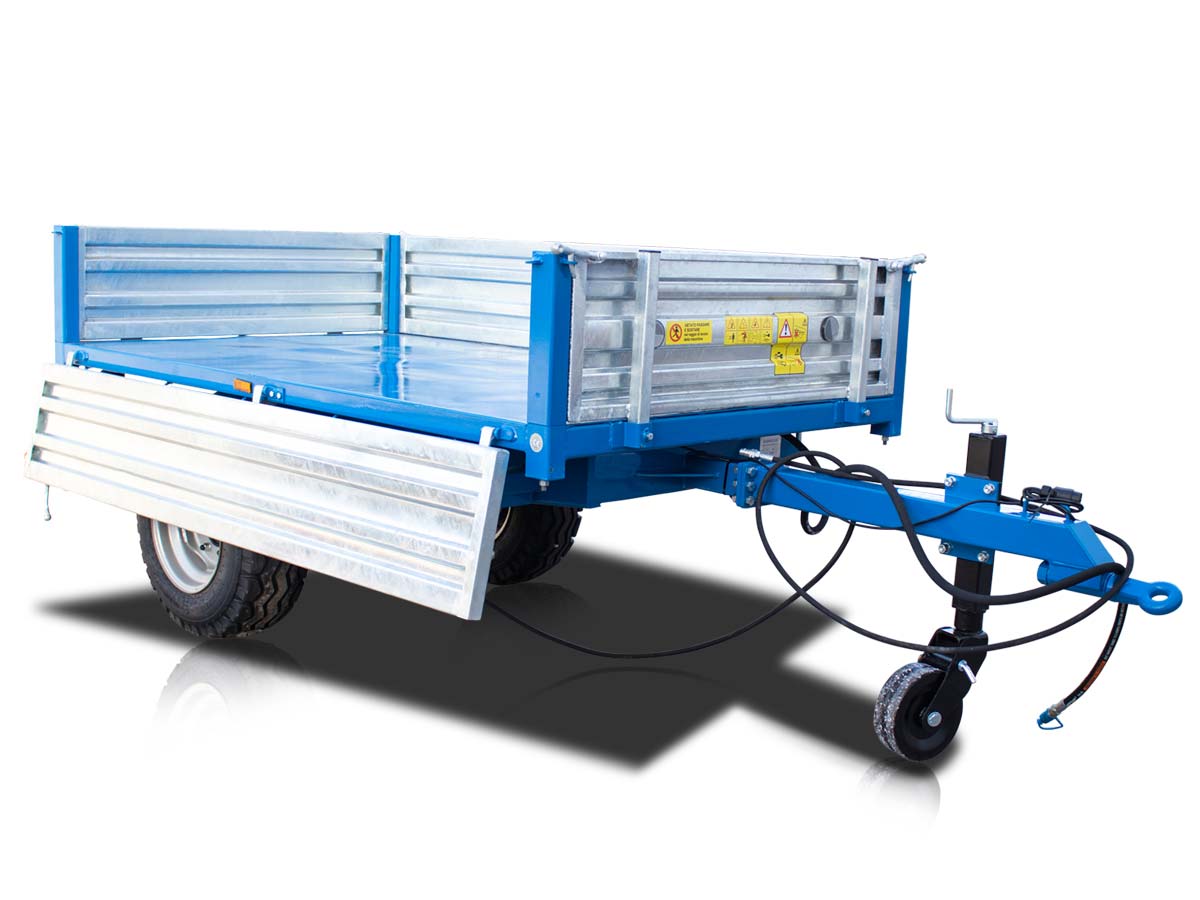 MT3000-3H | Graecus | Τρέιλερ για τρακτέρ με τριπλή υδραυλική ανατροπή 3000kg 