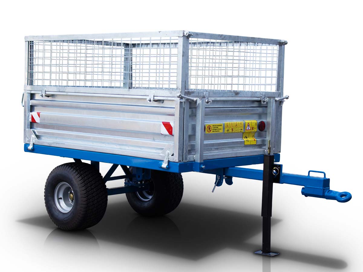 MT1000-M | Graecus | Τρέιλερ για τρακτέρ με μηχανική ανατροπή 1000kg 