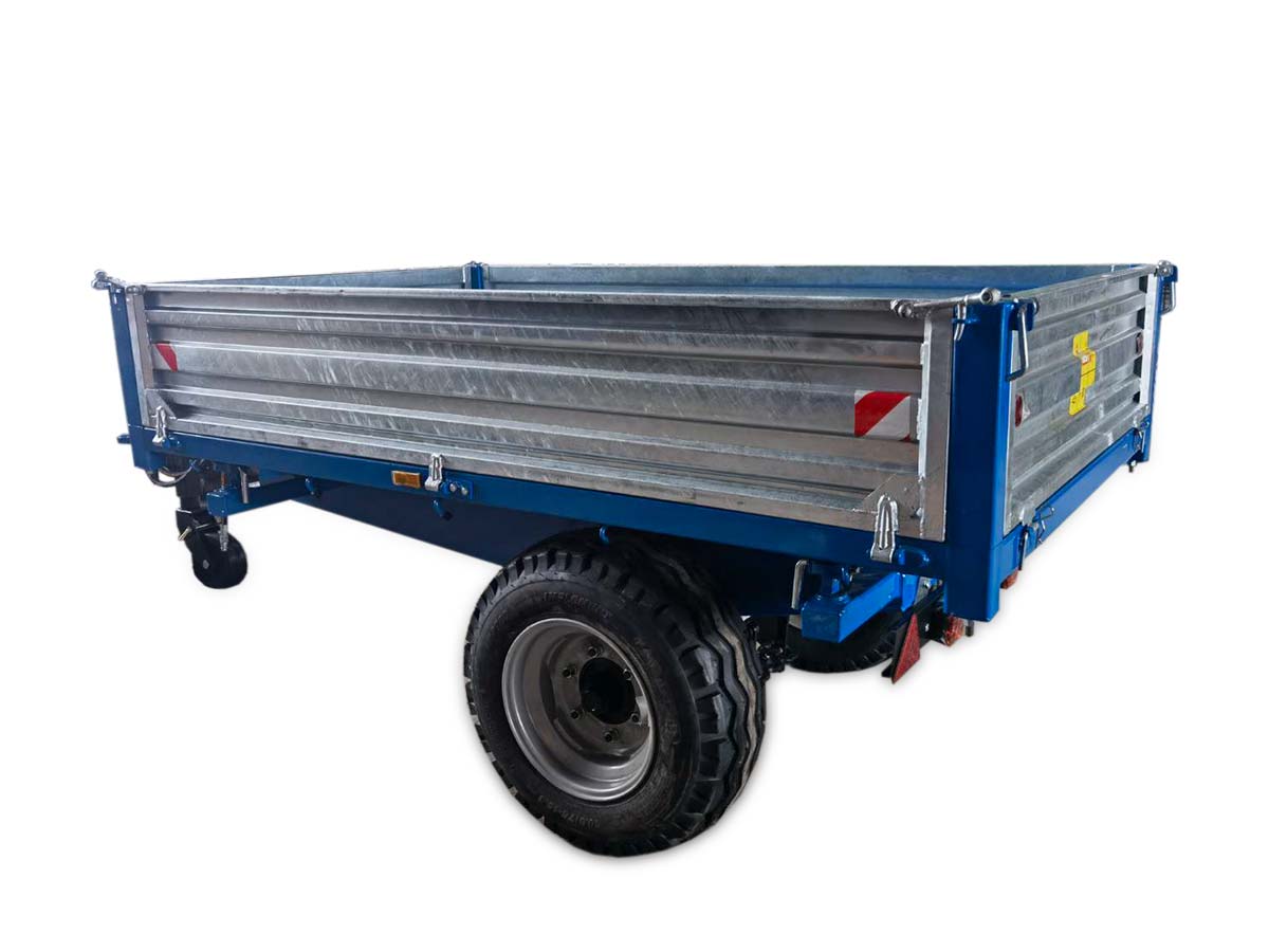 MT4000-3H | Graecus | Τρέιλερ για τρακτέρ με τριπλή υδραυλική ανατροπή 4000kg 