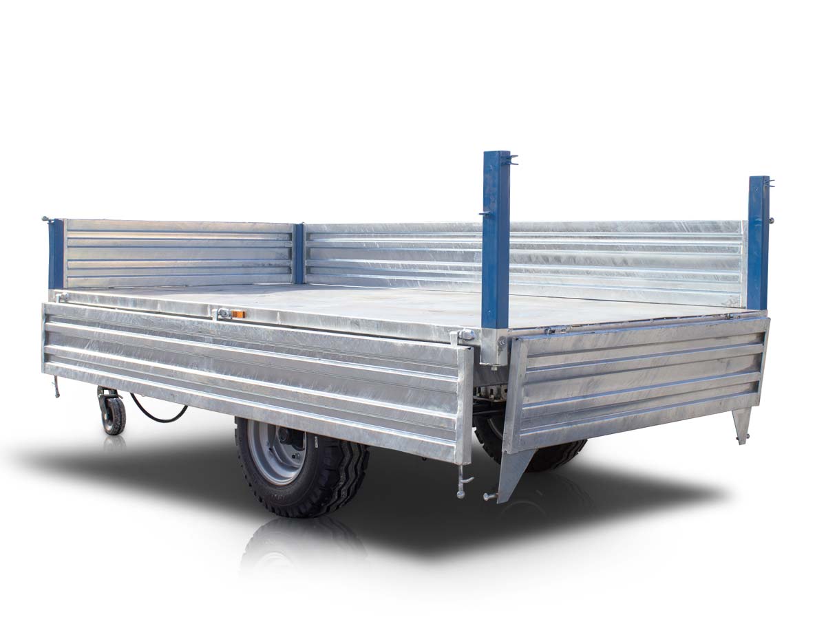 MT5000-H | Graecus | Τρέιλερ για τρακτέρ με υδραυλική ανατροπή 5000kg 