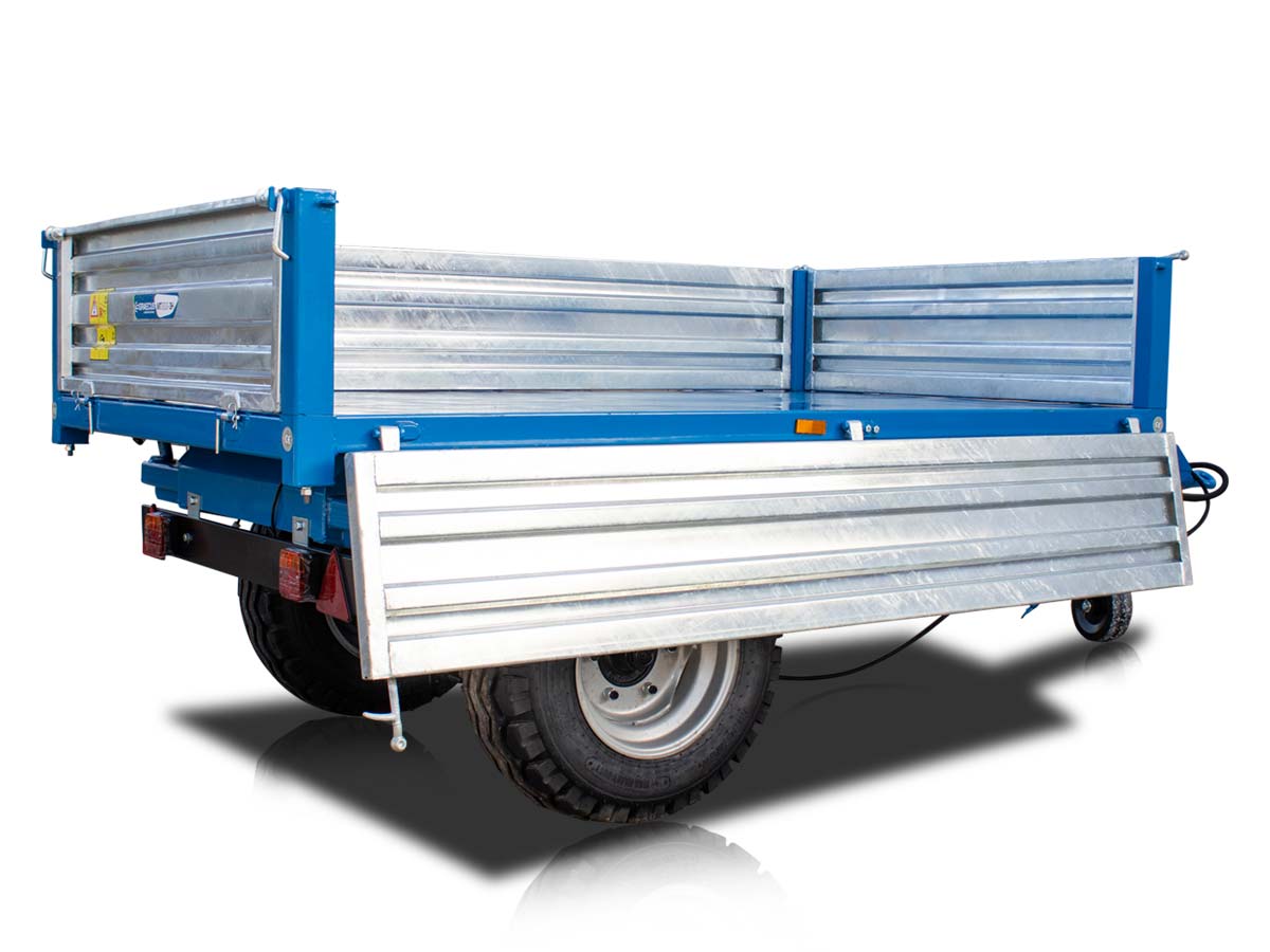 MT3000-3H | Graecus | Τρέιλερ για τρακτέρ με τριπλή υδραυλική ανατροπή 3000kg 