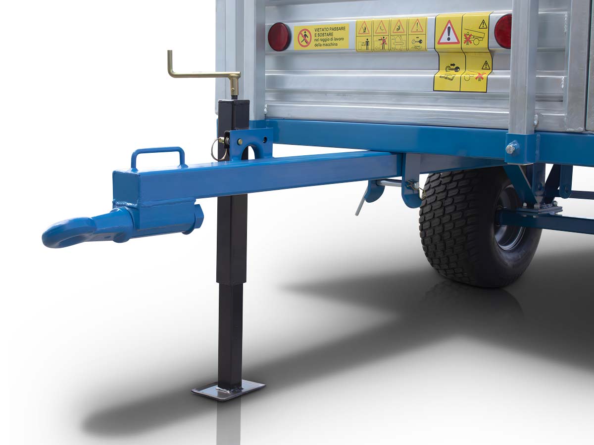 MT1000-M | Graecus | Τρέιλερ για τρακτέρ με μηχανική ανατροπή 1000kg 