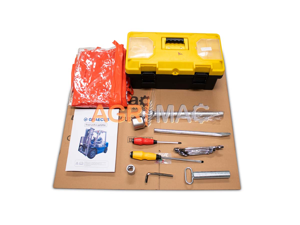 FD25V-ROTATOR20H (ΡΙΚ) | Graecus | Κλάρκ 2.5Τ STAGE V diesel | Duplex 3000mm | περιστροφή στον ιστό | υδραυλική πλάγια μετατόπιση | πιρούνια 1220mm