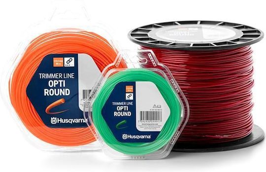 Opti Round | Husqvarna | Μεσινέζα 2.4mm X 15m (597668820)