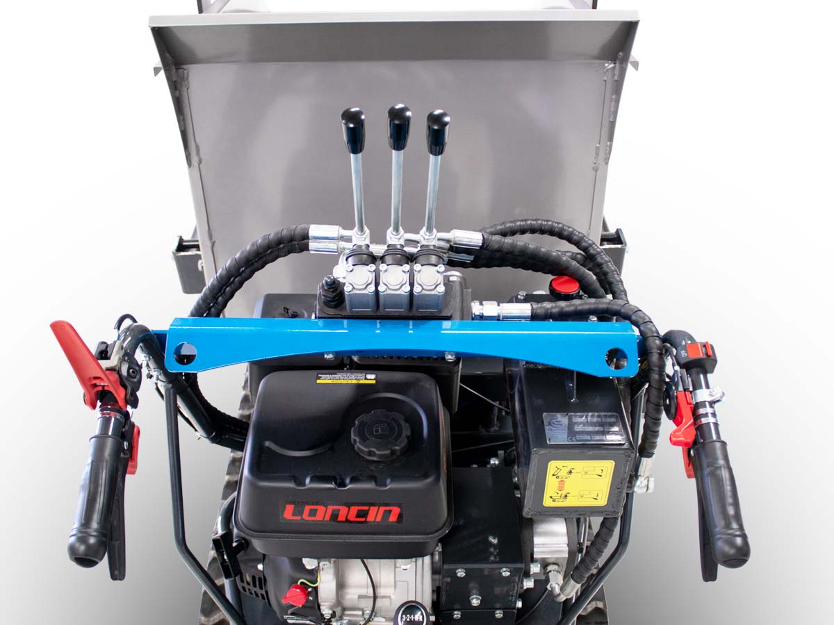 T500FL | Graecus | Ντάμπερ με φορτωτή και υψηλή ανατροπή 