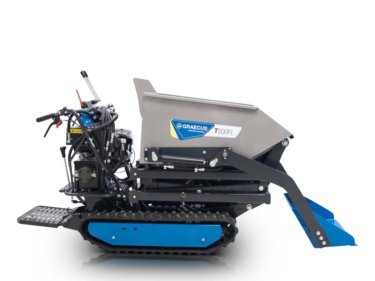 T500FL | Graecus | Ντάμπερ με φορτωτή και υψηλή ανατροπή 