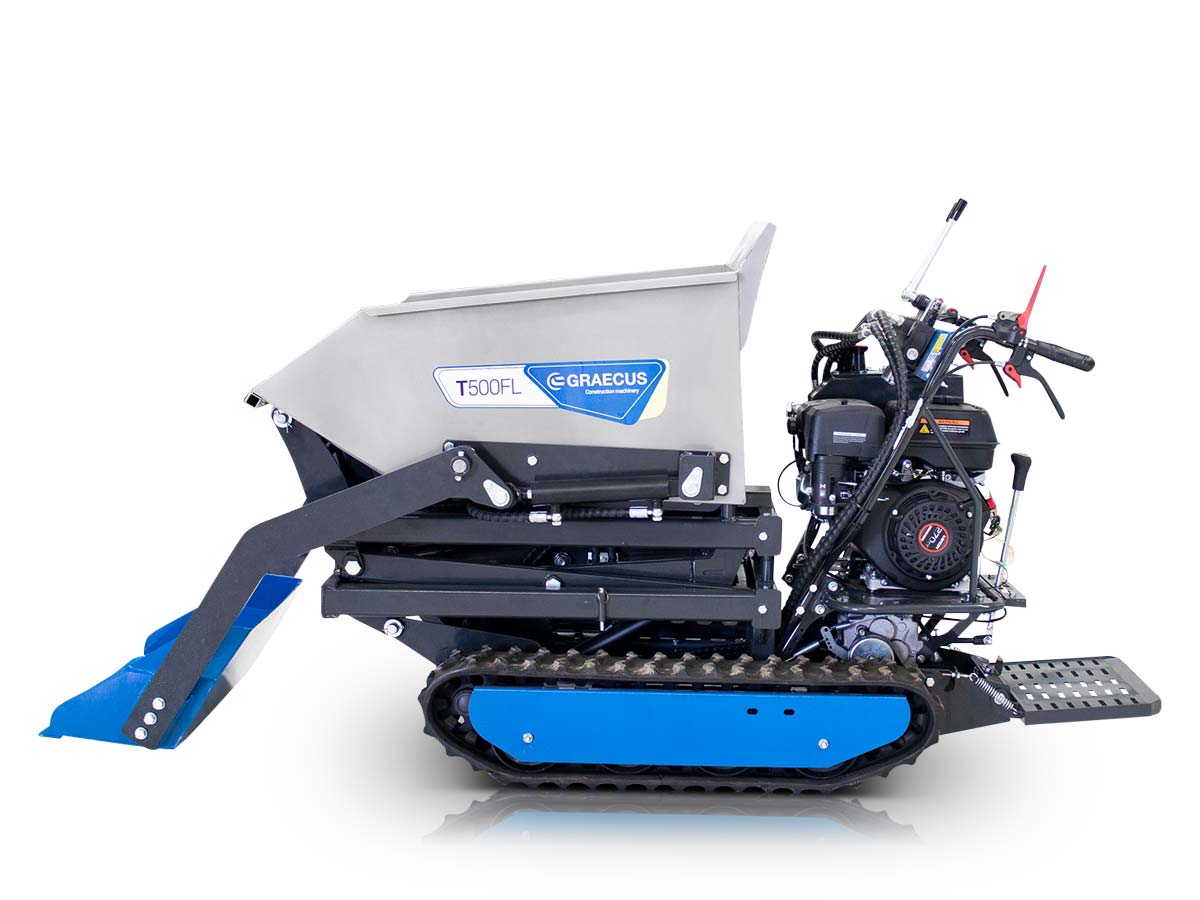 T500FL | Graecus | Ντάμπερ με φορτωτή και υψηλή ανατροπή 